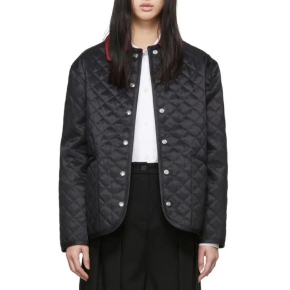 BURBERRY Black Vintage Dranefeld Jacket Size Small - Picture 15 of 17